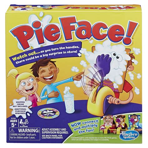 pie face game|Hasbro Gaming Pie Face Game: Fun for All Ages .